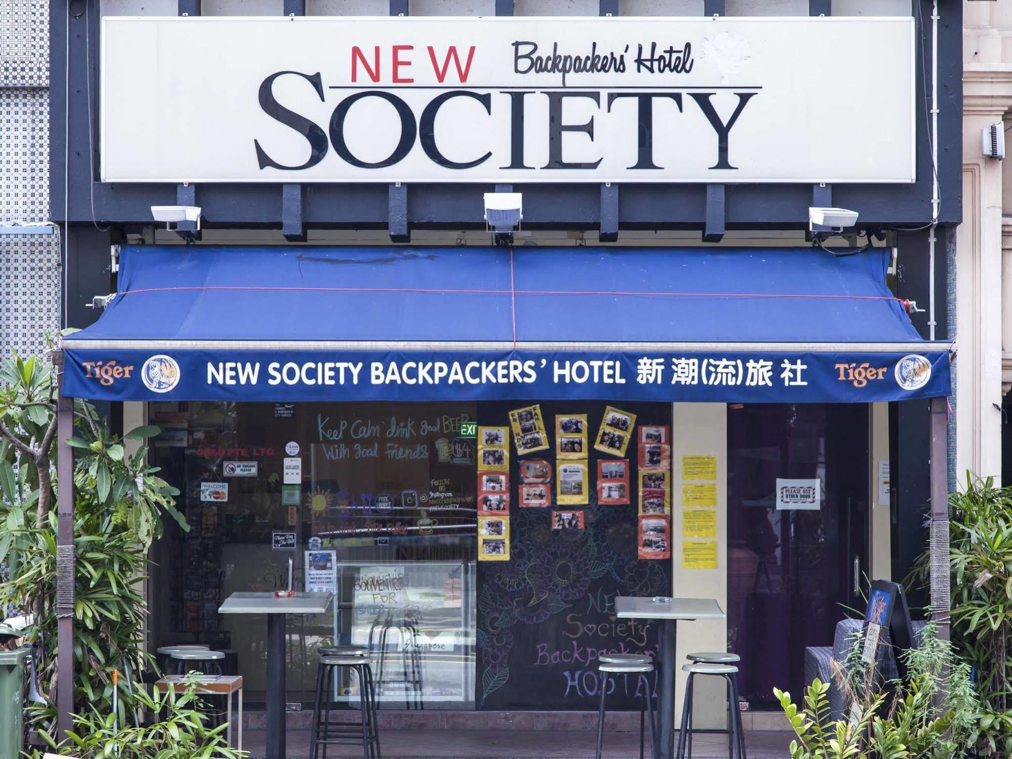 New Society Backpackers Hostel Singapur Exterior foto